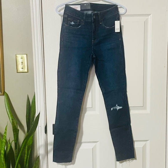 GAP UNIVERSAL JEGGING MID RISE SIZE 27 - Picture 5 of 10